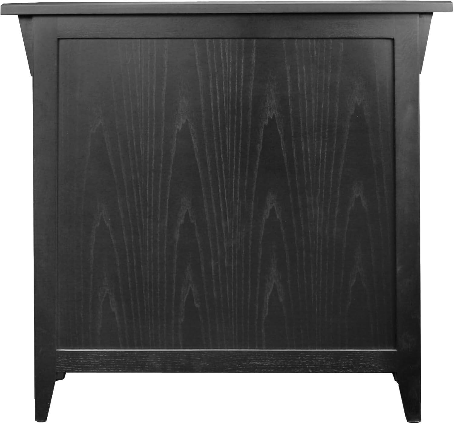 image:imageLeick Home Mission Hall Console Table Solid Wood 2Door Storage with 1 Interior Shelf Slim Profile Easy Assembly Russet Brown 30 in L x 11 in D x 30 in H Small Entryway Cabinet 10001RSSlate