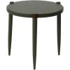 Haven Ridge Solid Wood Oval Side Table with Drawer and Shelf, Medium Oak Brown, Perfect for Living Rooms, Bedrooms, and Small Spaces – Leick Home, 9042-MED(Urbane Bronze)