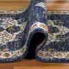 Leick Home 594184 Laraline Runner Vintage Turkish Medallion Collage Faded Fuchsia Living Room Bedroom Area Rug Runner 1’9″ x 5’11″(Navy/Tan)