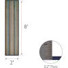 Leick Home 595009 Blithe Runner Colorful Line Indoor Outdoor Area Rug Runner 2’x8′(Runner)