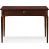 Leick Home Mission Office Desk, Solid Wood, with Drop Front Keyboard Drawer, Mission Oak, 82410(Heartwood Cherry)