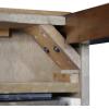 Leick Home Mission Office Desk, Solid Wood, with Drop Front Keyboard Drawer, Mission Oak, 82410(Mission Oak)