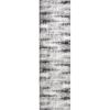Leick Home 594184 Laraline Runner Vintage Turkish Medallion Collage Faded Fuchsia Living Room Bedroom Area Rug Runner 1’9″ x 5’11″(Gray/White)