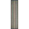 image:imageLeick Home 595009 Blithe Runner Colorful Line Indoor Outdoor Area Rug Runner 2x8Runner
