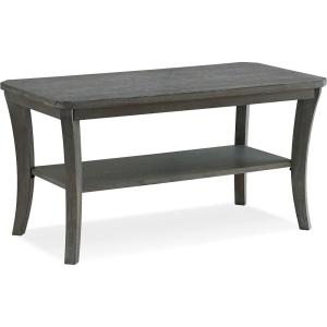 Leick Home 10305-RG Rustic Wire Brushed Driftwood Narrow Side Table with Shelf, Rustic Gray(Rustic Wire Brushed Driftwood)