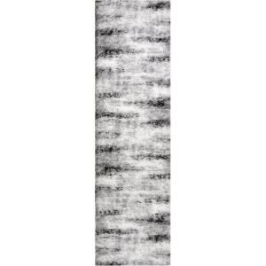 Leick Home 594184 Laraline Runner Vintage Turkish Medallion Collage Faded Fuchsia Living Room Bedroom Area Rug Runner 1’9″ x 5’11″(Gray/White)