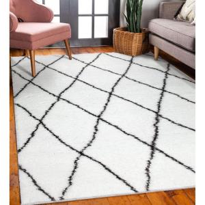 Leick Home 594184 Laraline Runner Vintage Turkish Medallion Collage Faded Fuchsia Living Room Bedroom Area Rug Runner 1’9″ x 5’11″(White/Gray)