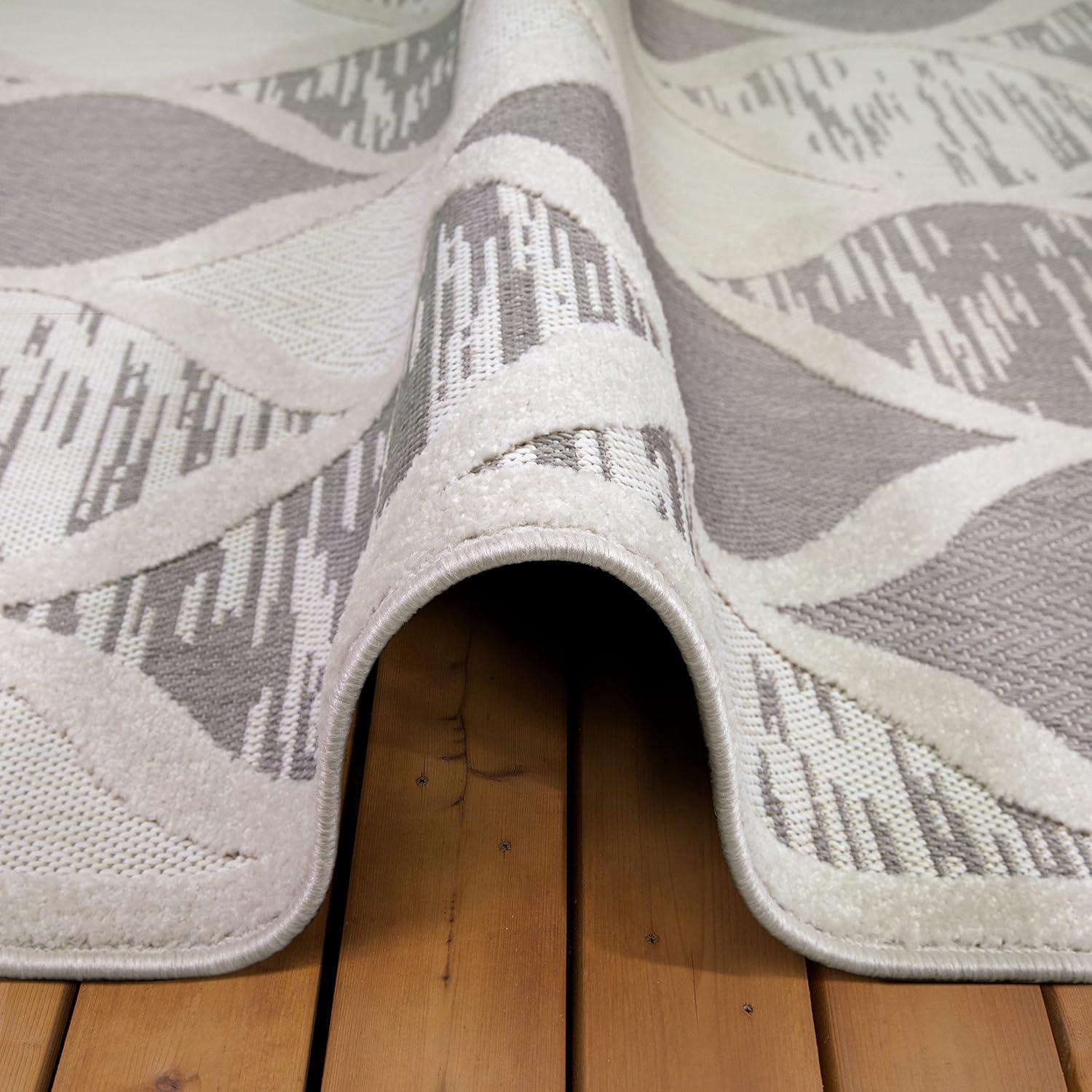 image:imageDesign House Leick Home 596601 Laurus Quatrefoil Indoor Outdoor Area Rug Rectangle 710x10Grey