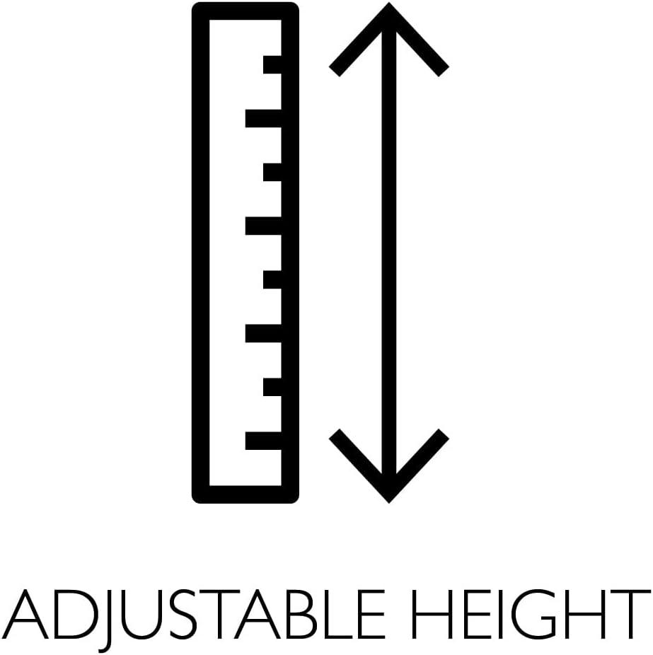 image:imageLeick Home 10042BL Black Adjustable Swivel Stool with Chrome Base Set of 2 Black