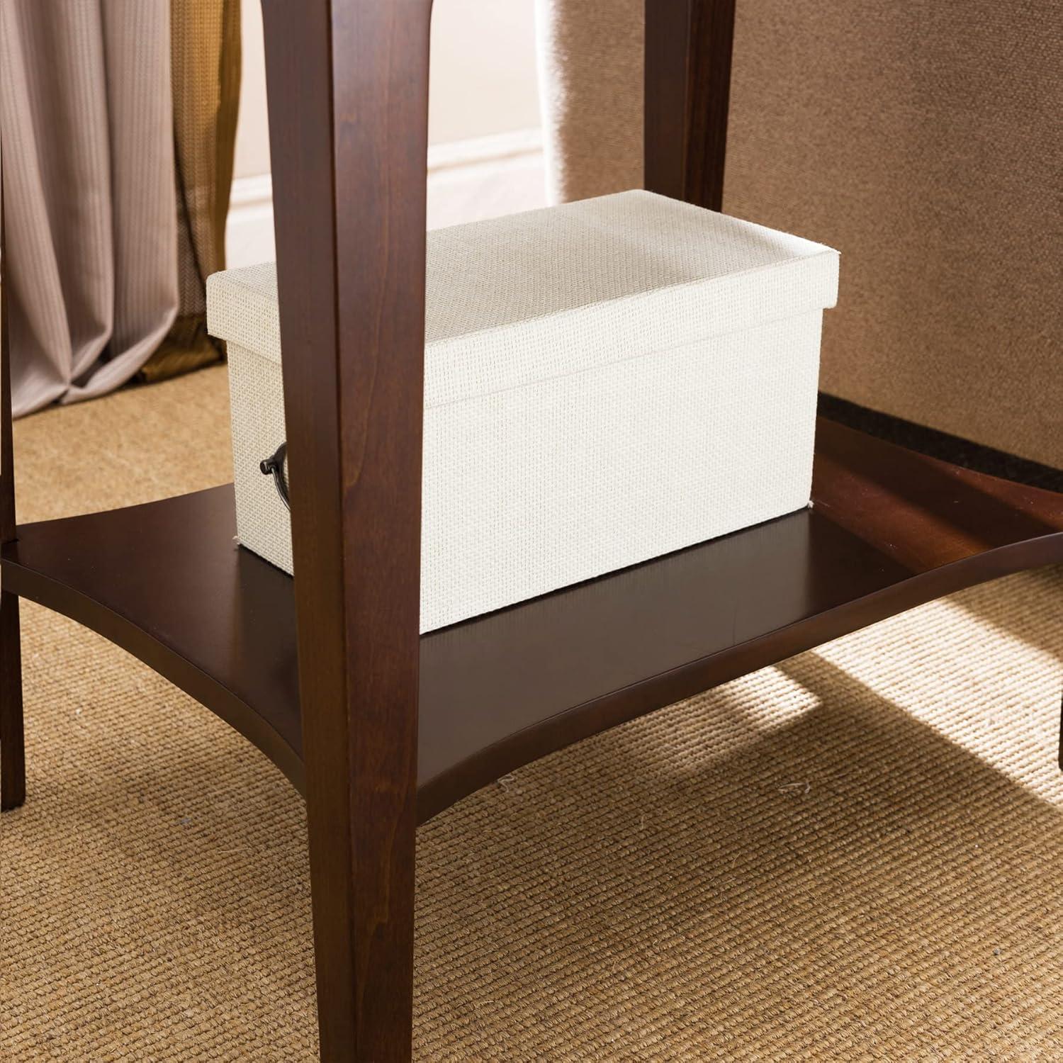 image:imageLeick Home 22022 Stratus One Drawer Nightstand with Shelf Heartwood Cherry