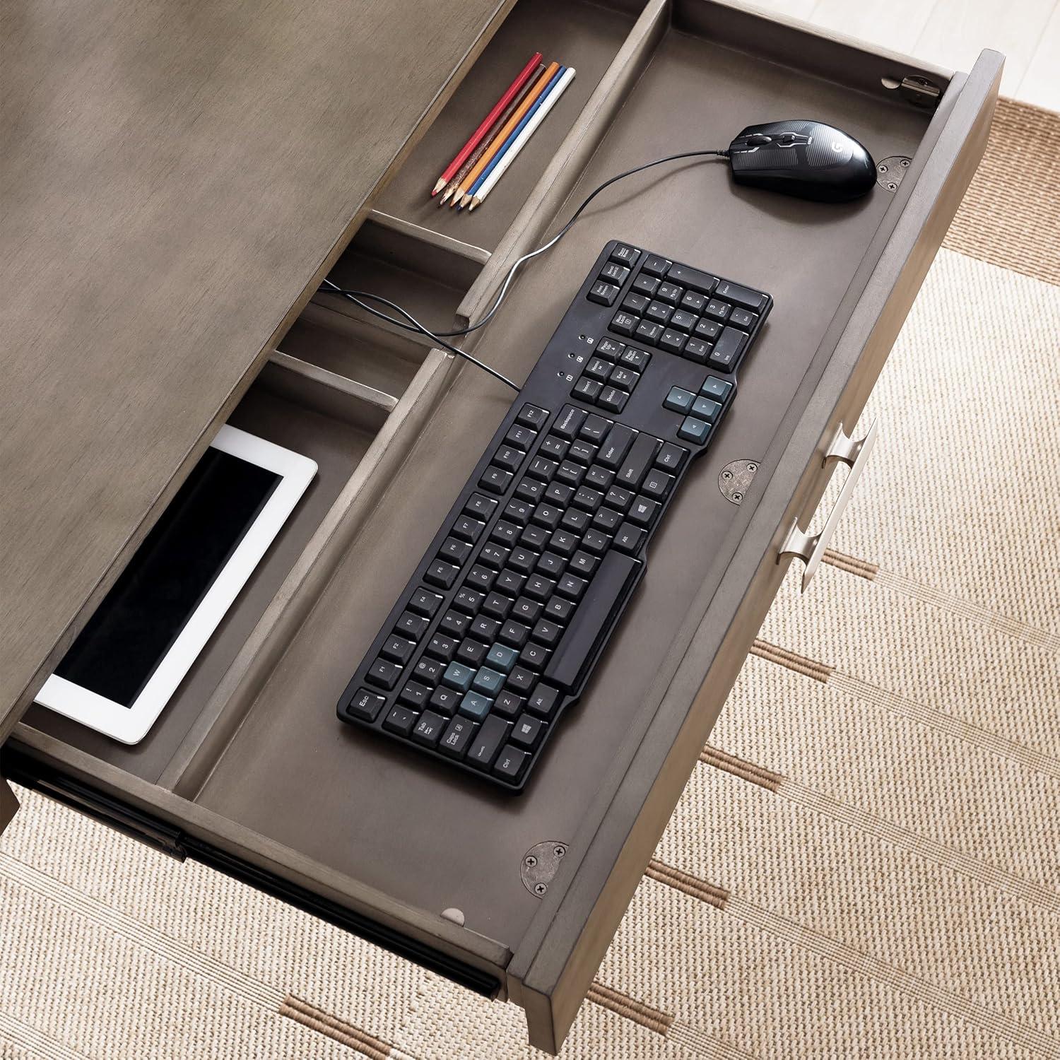 image:imageXLeg Laptop Computer Desk in Smoke Gray Finish