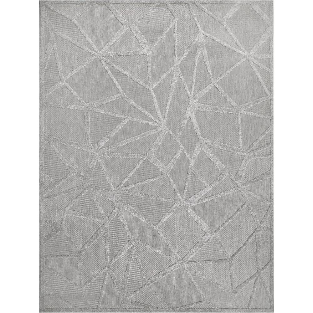 image:imageDesign House Leick Home 596601 Laurus Quatrefoil Indoor Outdoor Area Rug Rectangle 710x10Grey