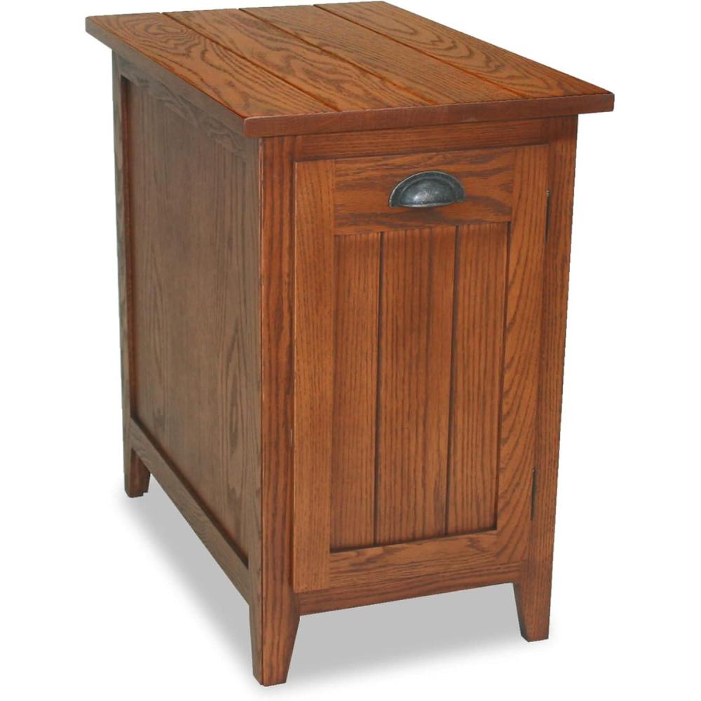 image:imageLeick Favorite Finds Bin PullCabinet End TableCandle Glow