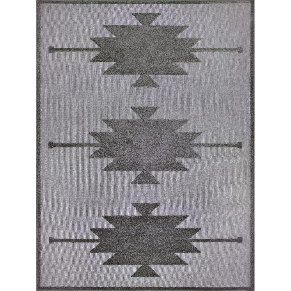 image:imageLeick Home 596700 Tegan Southwestern Indoor Outdoor Area Rug Rectangle 710x10