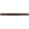 Design House Straight Edge Trim for Square Deck Tiles, Covers 6 Square Feet, Ebony, 4-Pack(Russet Canyon)