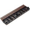 Design House Straight Edge Trim for Square Deck Tiles, Covers 6 Square Feet, Ebony, 4-Pack(Russet Canyon)