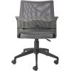 Leick Home 10066GR Adjustable Height Mesh Back Office Desk Chair, Gray