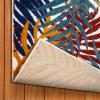 Leick Home 595215 Talipot Palm Indoor Outdoor Area Rug Rectangle 6’7″x9’6″