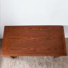 Leick Home 89400 Rustic Oak and Slate Laptop Desk with Drop Front Keyboard Drawer, Distressed Rustic Autumn(Distressed Rustic Autumn)