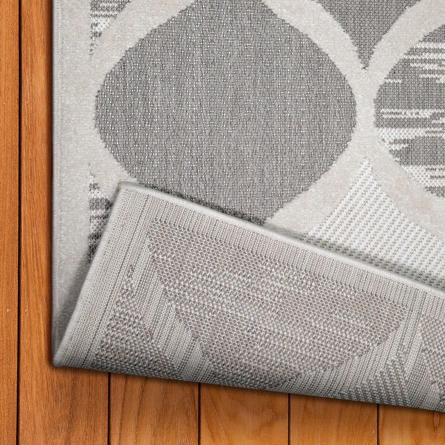 image:imageDesign House Leick Home 596569 Laurus Quatrefoil Indoor Outdoor Area Rug Rectangle 4x6