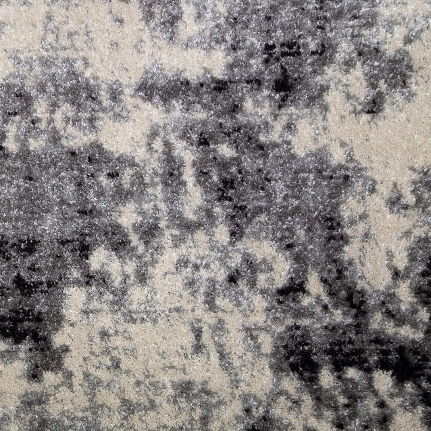 image:imageLeick Home 596403 Allerick Vintage Monochromatic Abstract Gray Living Room Bedroom Dining Room Area Rug Rectangle 710 x 10