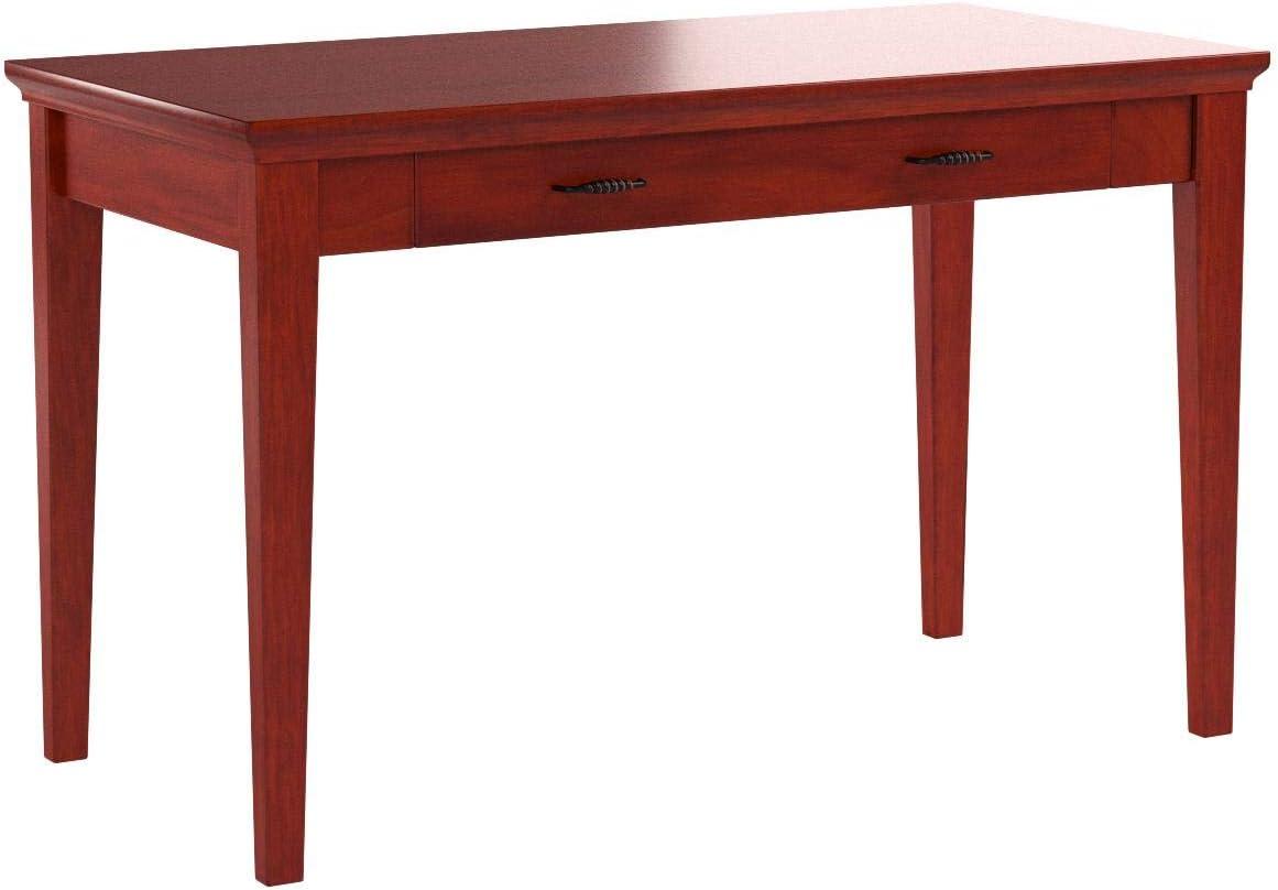 image:imageLeick Home 87400 Laptop Desk with Drop Front Keyboard Drawer Westwood Cherry