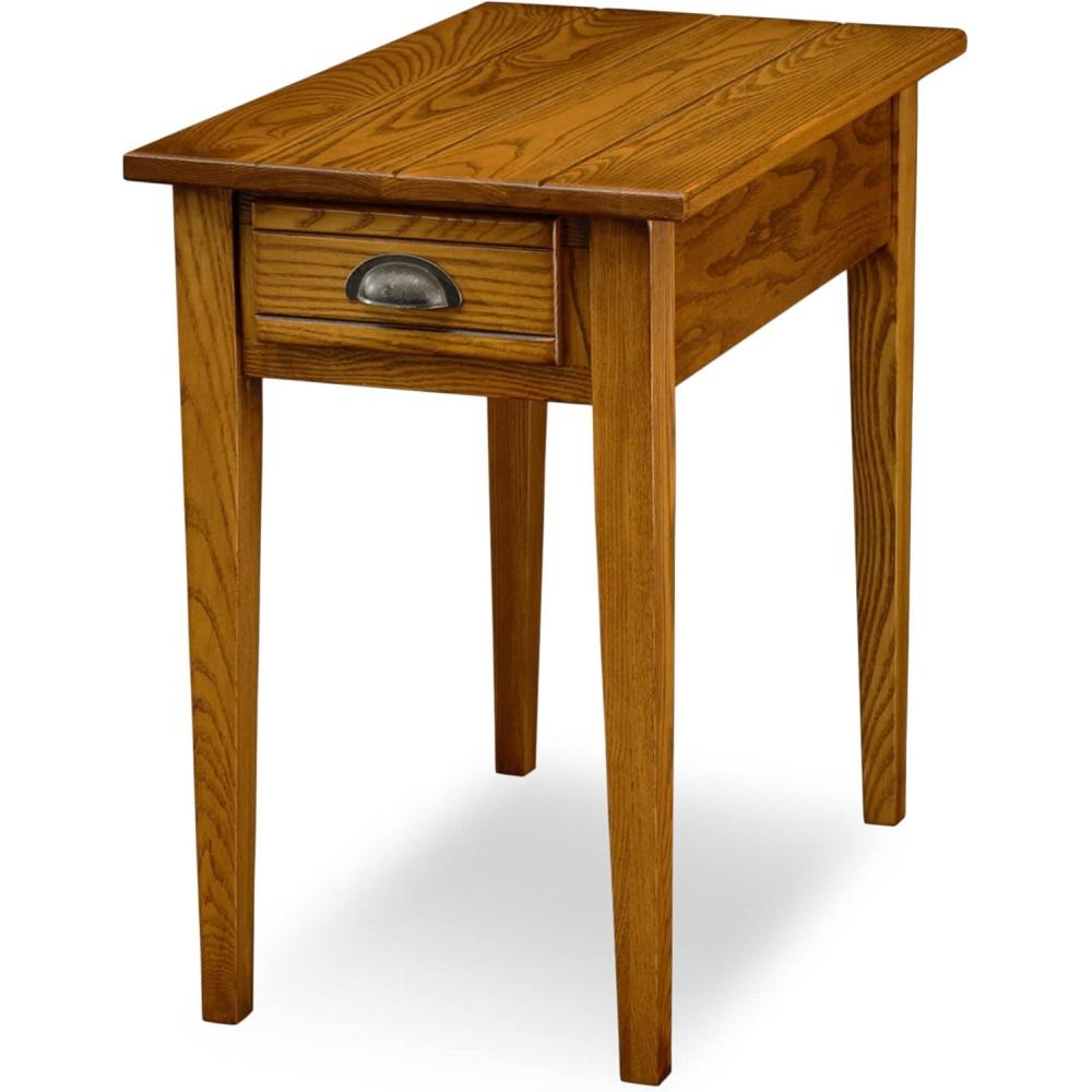 image:imageLeick Bin Pull Chair Side End TableCandle Glow