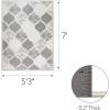 Design House Leick Home 596577 Laurus Quatrefoil Indoor Outdoor Area Rug Rectangle 5’3″x7′