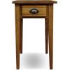 Leick Bin Pull Chair Side End Table,-Candle Glow