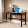 Leick Home 10511 Laurent Writing Desk with Drop Front Keyboard Drawer, Chocolate Cherry