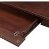 Leick Home 10511 Laurent Writing Desk with Drop Front Keyboard Drawer, Chocolate Cherry