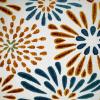 Leick Home 595397 Beam Flower Indoor Outdoor Area Rug Rectangle 4’x6′