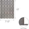 Leick Home 595504 Cirrido Southwestern Indoor Outdoor Area Rug Rectangle 7’10″x10′