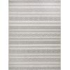 Leick Home 595777 Everald Multi-Pattern Indoor Outdoor Area Rug Rectangle 3’x5′