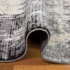 Leick Home 596403 Allerick Vintage Monochromatic Abstract Gray Living Room Bedroom Dining Room Area Rug Rectangle 7’10” x 10′