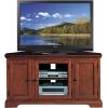 Leick Home 87385 Westwood Three Door Corner TV Stand For 50″ TV’s, Brown Cherry