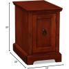 Leick Home 87401 Cabinet Side Table Printer Stand, Westwood Cherry