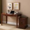 Leick Home 87401 Cabinet Side Table Printer Stand, Westwood Cherry