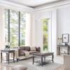 Leick Home Luna Condo/Apartment Coffee Table, Gray Wash(Gray Wash)