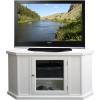 Leick Home Riley Holliday Corner 50″ TV’s, 46 inches, White