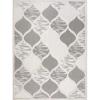 Design House Leick Home 596593 Laurus Quatrefoil Indoor Outdoor Area Rug Rectangle 6’7″x9’6″