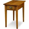Leick Bin Pull Chair Side End Table,-Candle Glow