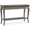 Leick Home Luna Two Drawer Sofa Table, Gray Wash(Rectangular)