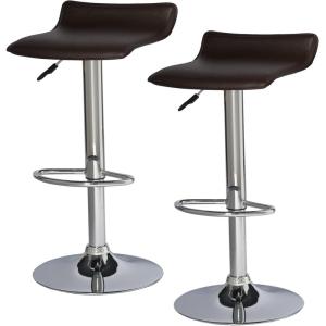 Leick Favorite Finds Bar Stool Set of 2, Brown